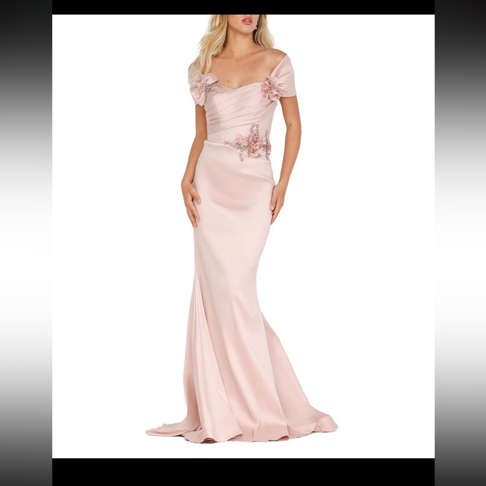 Terani off shoulder Mermaid Gown